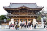 The main entrance to the temple grounds. Due to the sheer size of the grounds there are others scattered around it but this is the main one off Omote-sando.