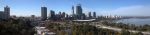 Panorama from Kings Park of the Perth CBD