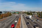 The Mitchell Freeway looking south. Follow it this way for a while and you end up in Fremantle.