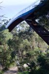 The Lotterywest Federation Walkway. Giant name for a nice bridge over the bush. Not that impressive though as its quite short.